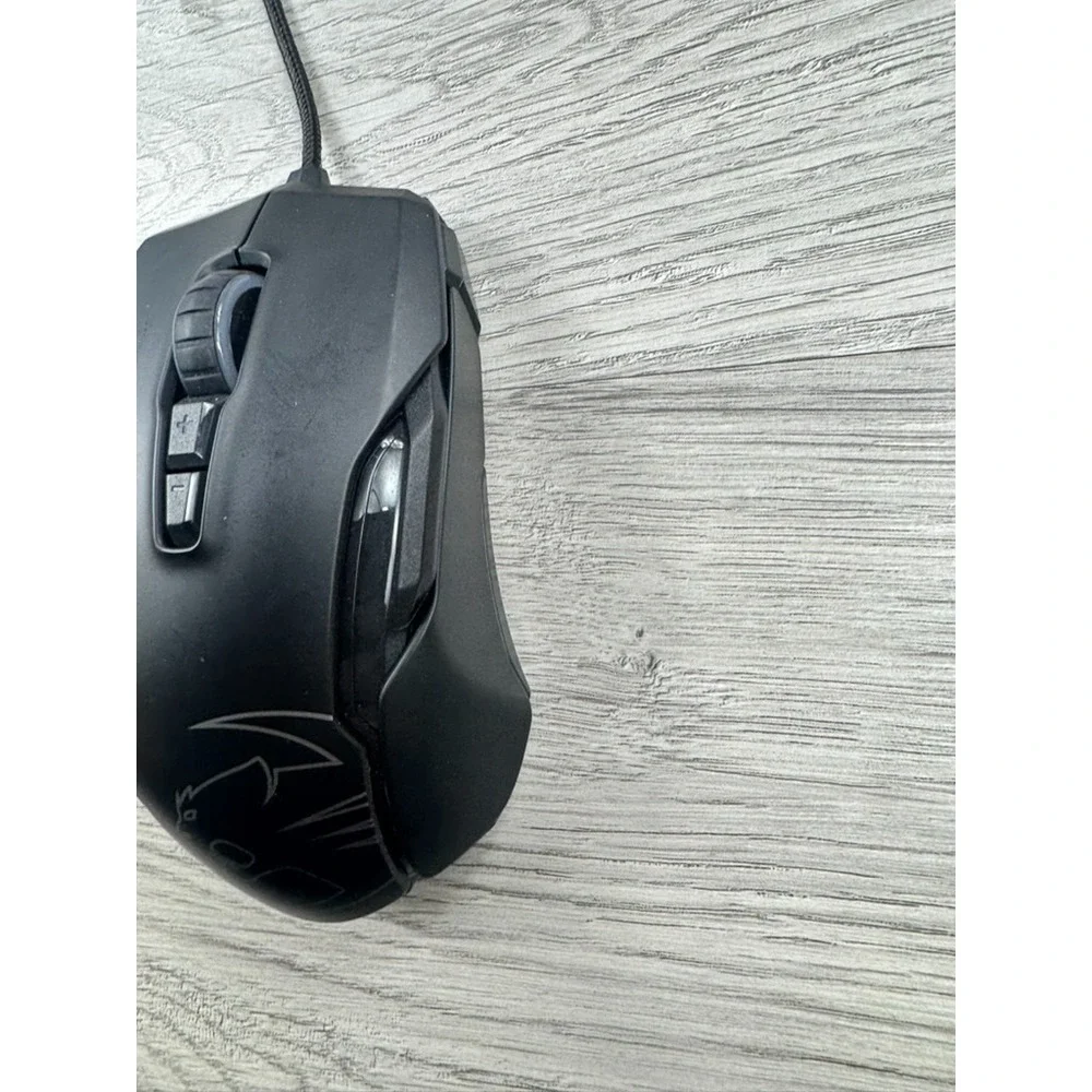 Kone Roc-11-815-Bk Gaming Mouse Lights Black Tilt Wheel USB 2.0 Wired Optical